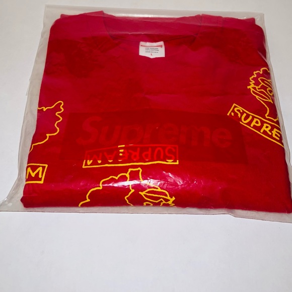 Supreme Gonz Heads Tee Red - Picture 3 of 6